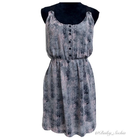 Kensie Feathered Hobo Dress - Picture 1 of 7